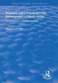 Regional and Local Economic Development in South Africa