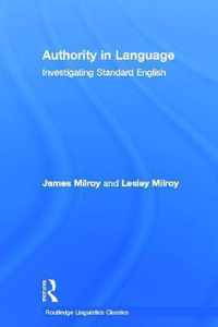 Authority in Language