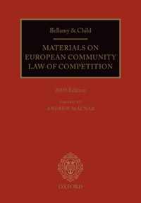 Bellamy & Child Materials On European Community Law Of Competition