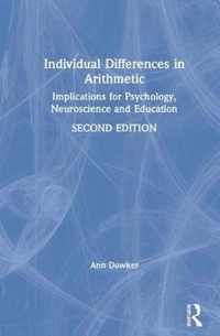 Individual Differences in Arithmetic