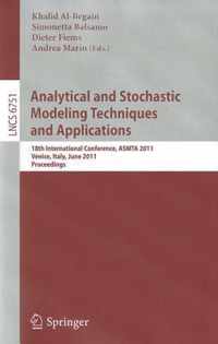 Analytical and Stochastic Modeling Techniques and Applications