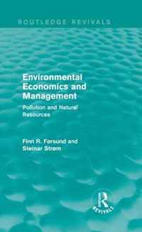 Environmental Economics and Management