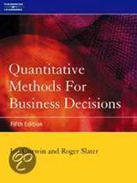 Quantitative Methods For Business Decisions