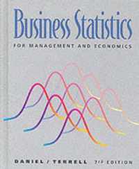 Business Statistics for Management and Economics