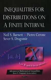 Inequalities for Distributions on a Finite Interval