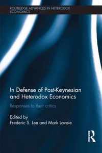 In Defense of Post-Keynesian and Heterodox Economics