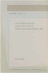 Lion Markus en de comptabiliteit in Nederland omstreeks 1900