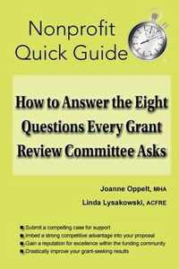 How to Answer the Eight Questions Every Grant Review Committee Asks