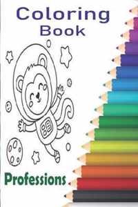 Coloring Book Professions