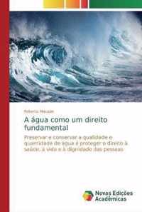 A agua como um direito fundamental