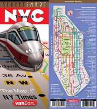 Streetsmart NYC Transit Map by Vandam