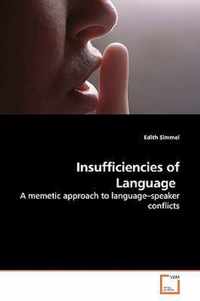 Insufficiencies of Language