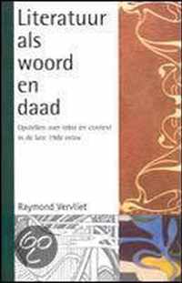 Literatuur als woord en daad