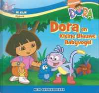 Dora en kleine blauwe babyvogel