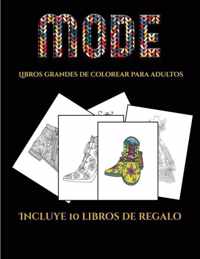 Libros grandes de colorear para adultos (Moda)