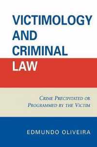 Victimology and Criminal Law