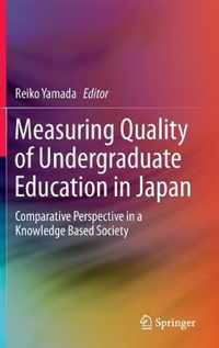 Measuring Quality of Undergraduate Education in Japan