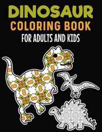 Dinosaur Coloring Book For Adults And Kids