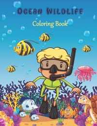 Ocean Wildlife Coloring Book