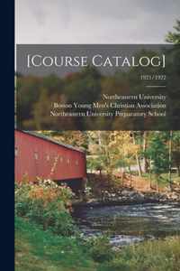 [Course Catalog]; 1921/1922