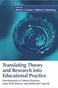 Translating Theory and Research Into Educational Practice