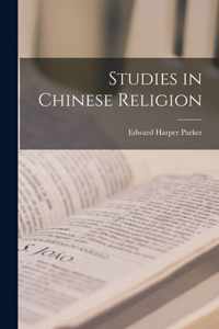 Studies in Chinese Religion