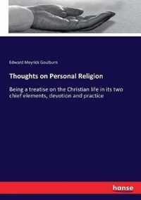 Thoughts on Personal Religion