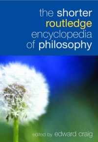 The Shorter Routledge Encyclopedia of Philosophy