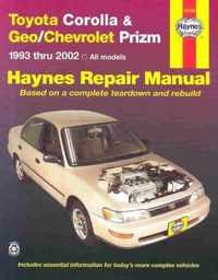 Toyota Corolla & Geo/Chevrolet Prizm (93 - 02)