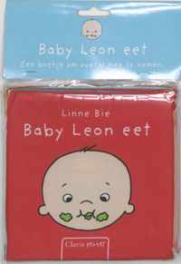 Baby leon eet