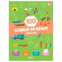 Ballon 100 schrijf- en rekenspelletjes 6+