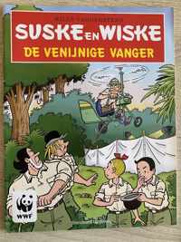 Suske en Wiske plakplaatjesboek de venijnige vanger