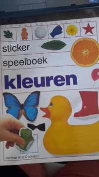 STICKERBOEK OGENBLIKJE OP KLEUREN