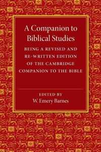 A Companion to Biblical Studies