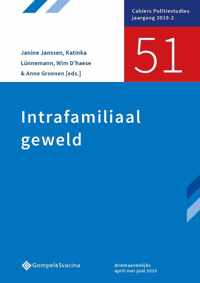 Cahiers Politiestudies nr. 51 0 -   Intrafamiliaal geweld