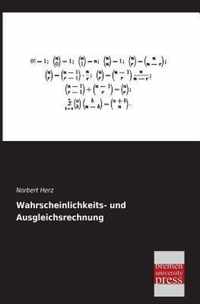 Wahrscheinlichkeits- Und Ausgleichsrechnung