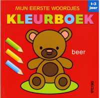 Mijn eerste woordjes kleurboek 1-3 jaar