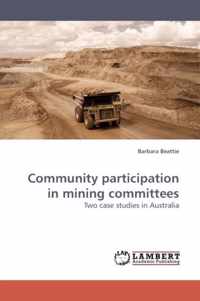 Community participation in mining committees