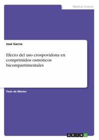 Efecto del uso crospovidona en comprimidos osmoticos bicompartimentales