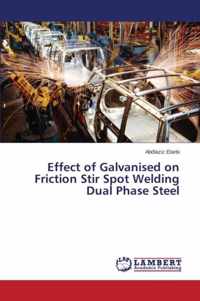 Effect of Galvanised on Friction Stir Spot Welding Dual Phase Steel