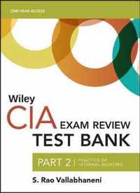 Wiley CIA Test Bank 2020