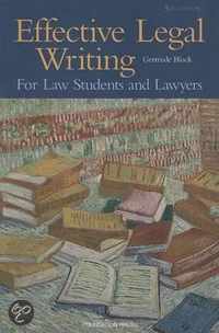 Effective Legal Writing