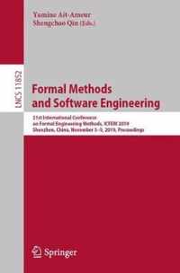 Formal Methods and Software Engineering