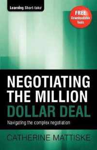 Negotiating the Million Dollar Deal