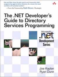 Net Developer S Guide To Directory Services Programming