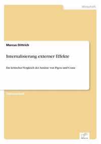 Internalisierung externer Effekte