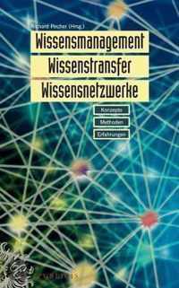 Wissensmanagement, Wissenstransfer, Wissensnetzwerke