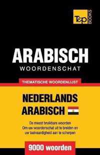 Thematische woordenschat Nederlands - Egyptisch-Arabisch - 9000 woorden