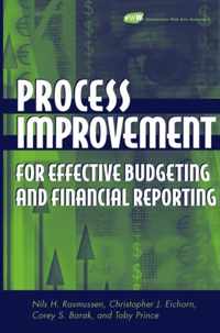 Process Improvement for Effective Budgeting and Financial Reporting