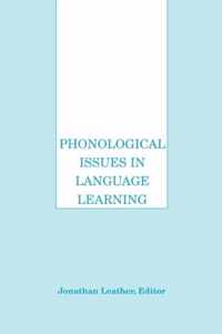 Phonological Issues In Language Learning